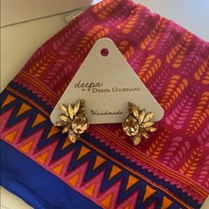 Deepa by Deepa Guirnai Earrings Pink/Gold